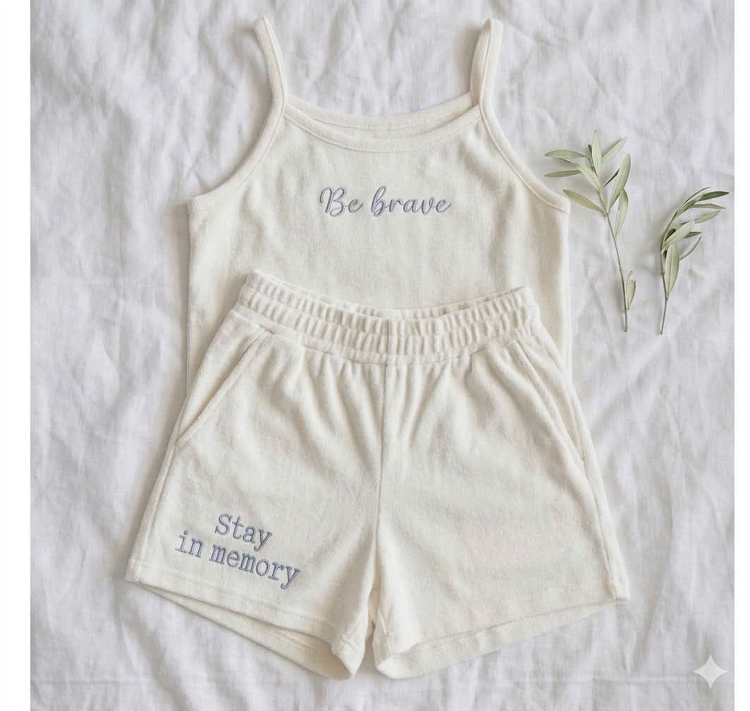EMBROIDERY SHORT
