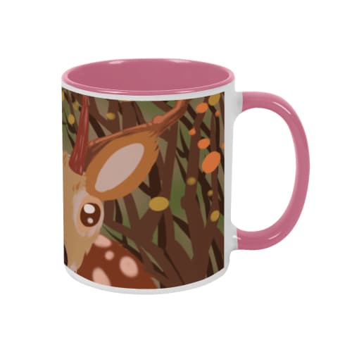 11oz Personalized Two-Tone Mug | Ceramic (Made in USA)